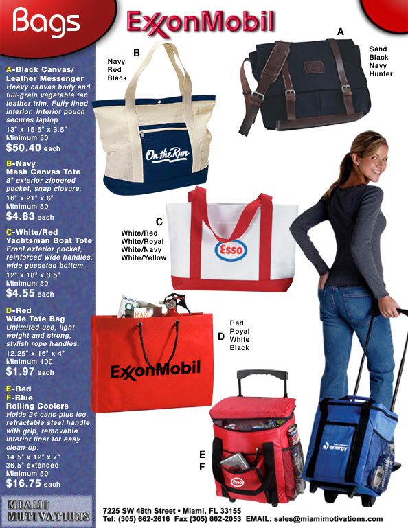 Totes and Sport bags